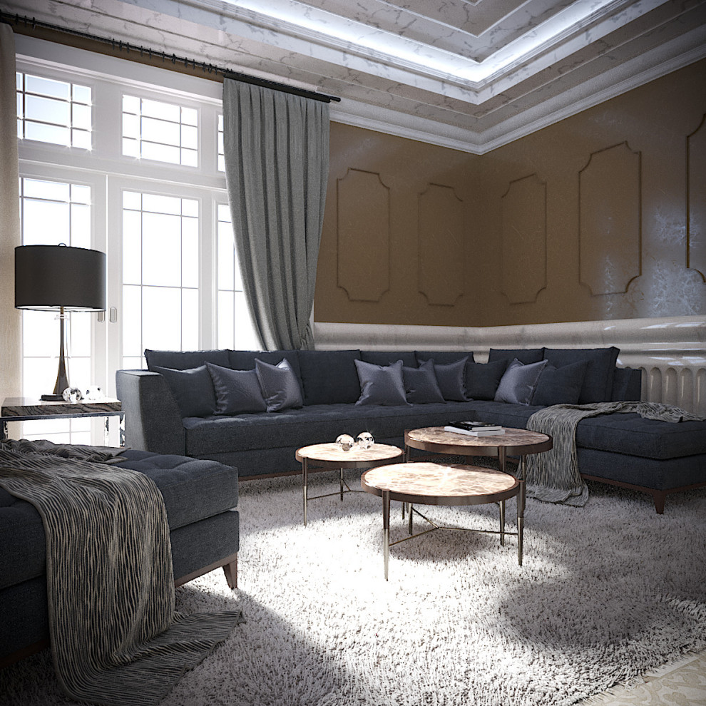 Дизайн-проект гостиной