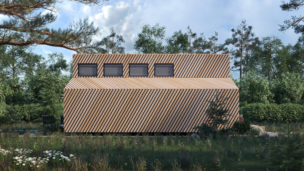 Обложка проекта: 3 D визуализация частного дома