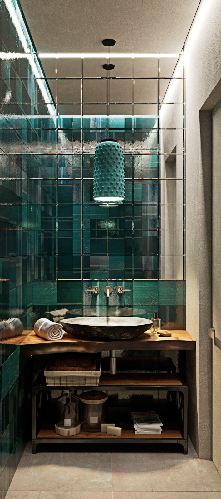 Яркий интерьер дачи на Дубровке