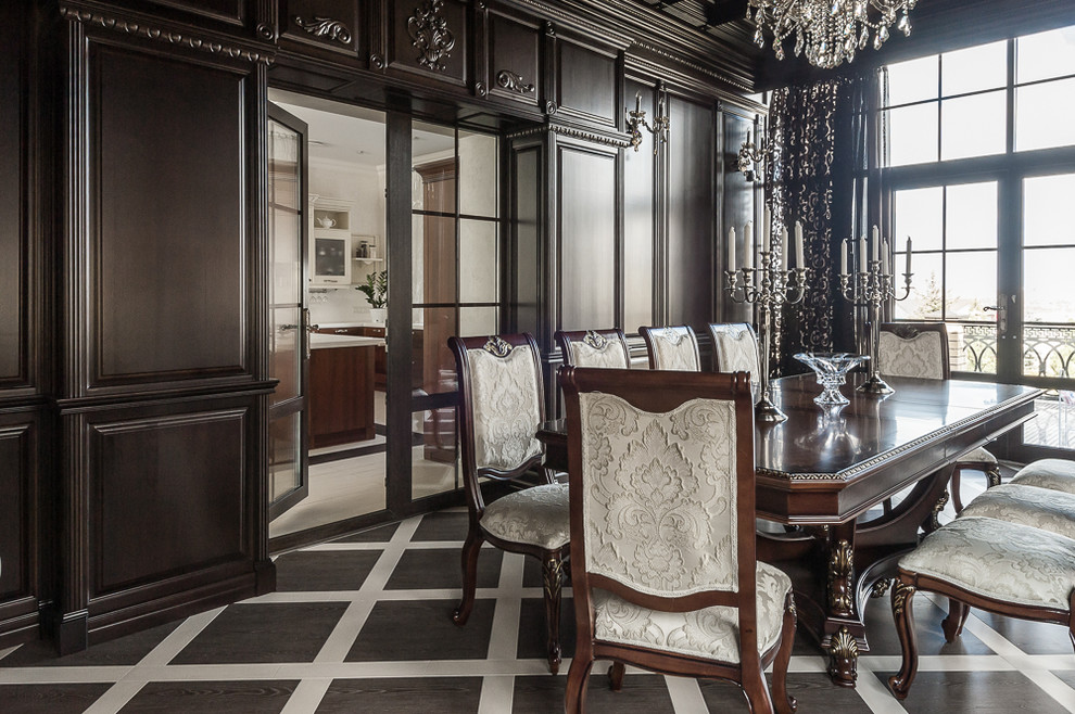 СТОЛОВАЯ В КЛАССИЧЕСКОМ СТИЛЕ