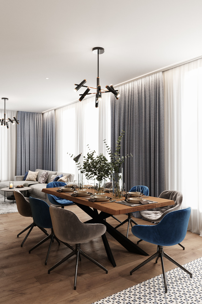 Квартира 90 кв.м. в современном стиле в ЖК Vander Park.