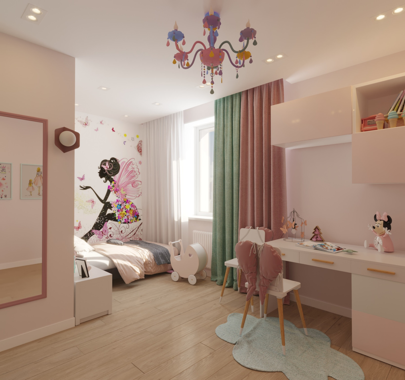 Квартира неоклассика 140м2 г.Новосибирск