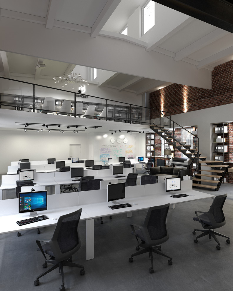 Офис-шоурум в здании завода Ферейн на Нагатинской набережной