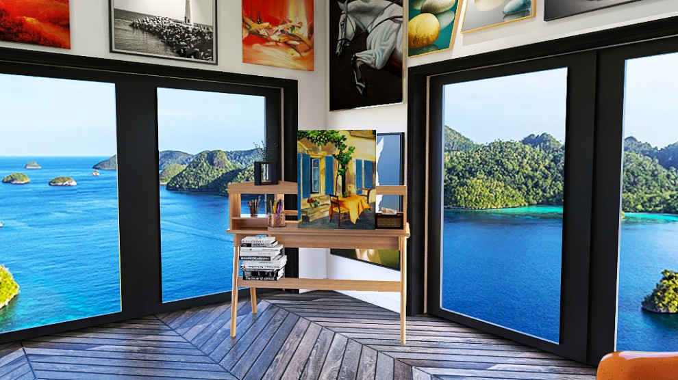 Двух этажный дом