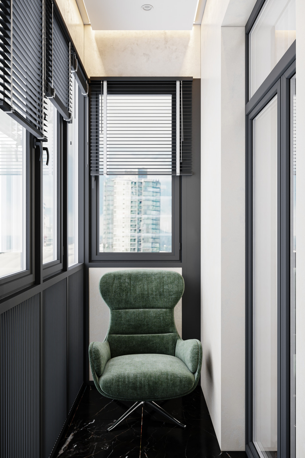 Квартира 132 кв.м. в современном стиле в ЖК "Ботанический сад LIFE".