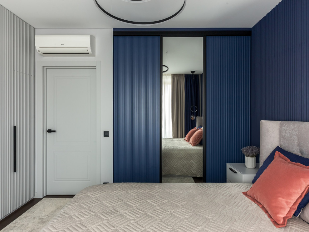 Синий, синий иней... на Ленинском (фото)