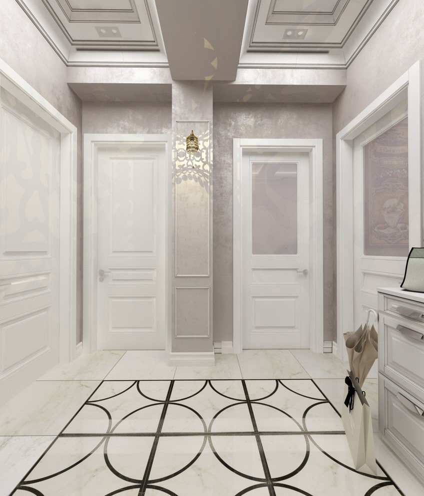 Обложка проекта: Прихожая с 6 дверями