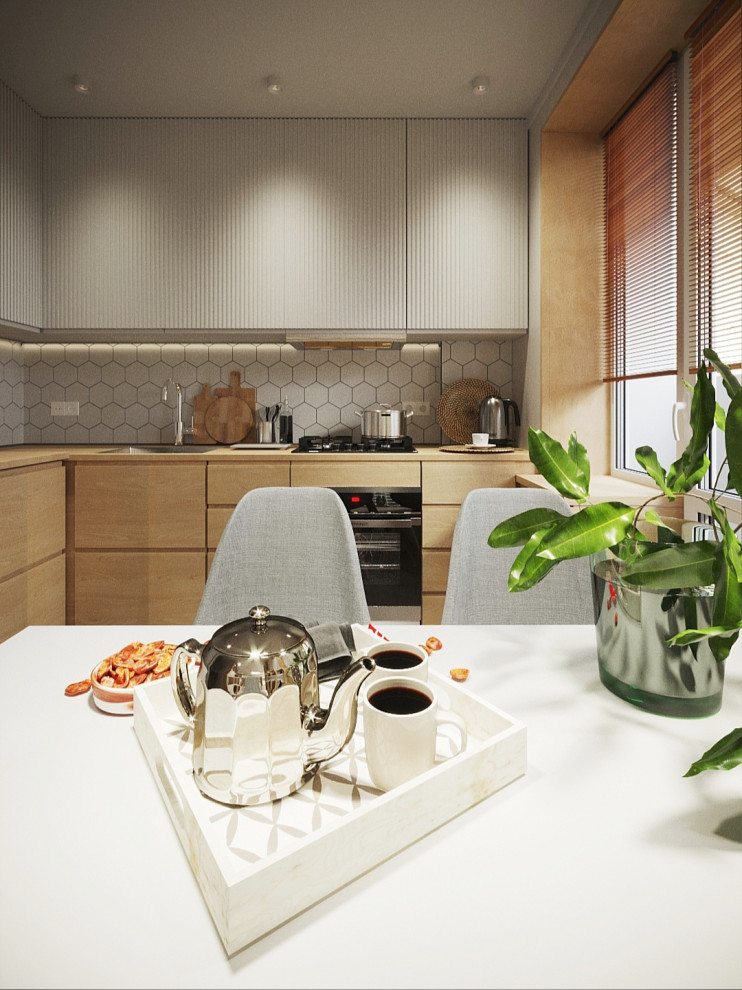 Компактная квартира студия 36.2 кв. м.