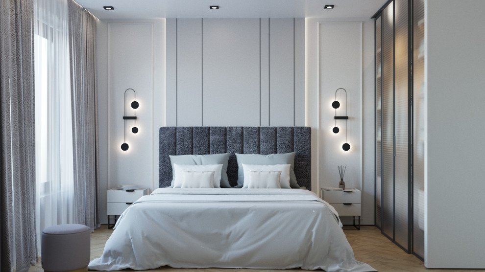 Обложка проекта: Квартира в современном стиле в нейтральных тонах