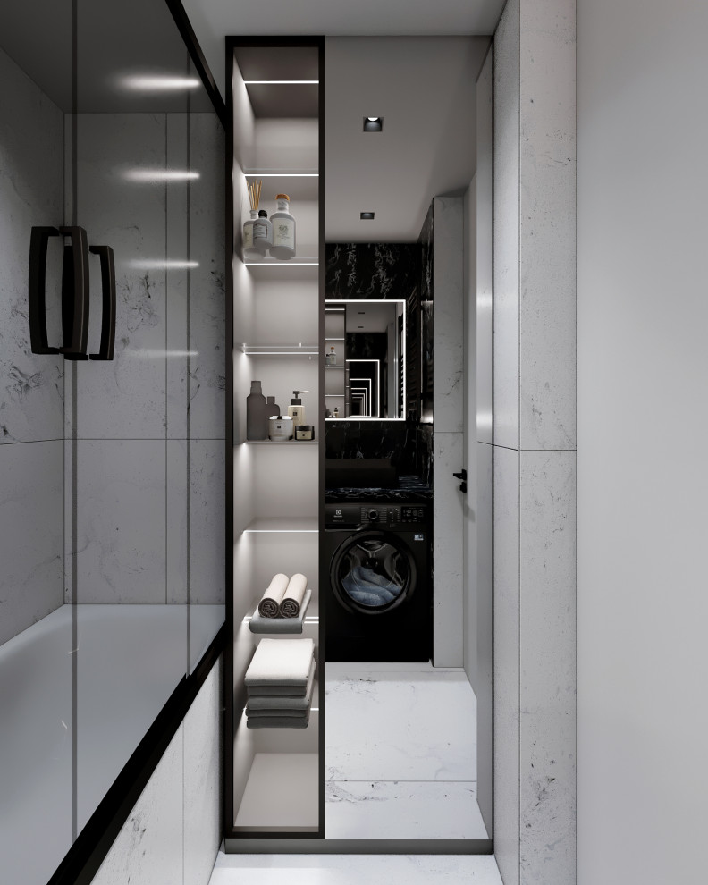 Дизайн интерьера квартиры 57 м2 во вторичном фонде Москвы