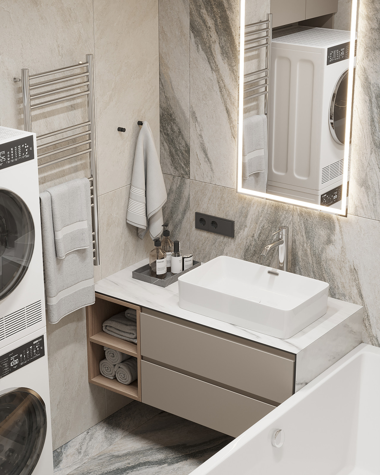 Дизайн-проект квартиры г.Ярославль ЖК "Новеллы"