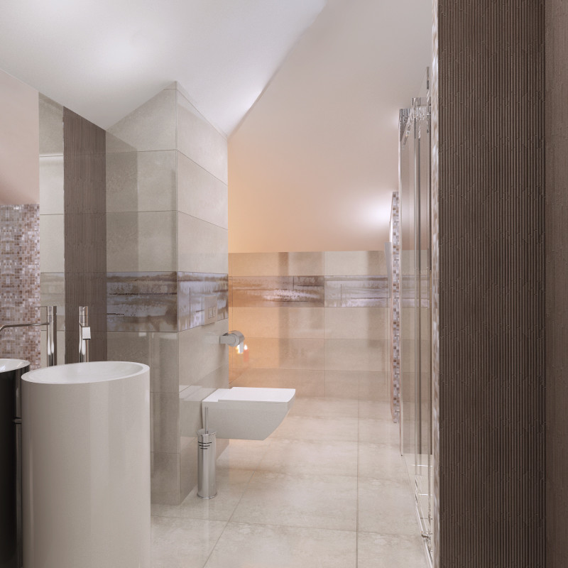 Загородный дом - Мансарда. расположение кухни и санузла. Варианты дизайна.