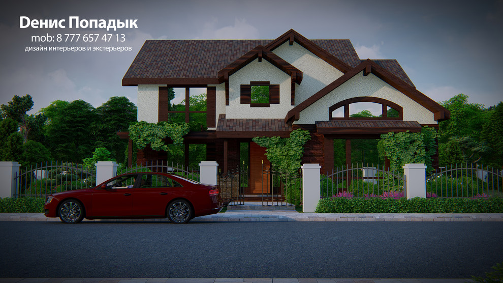 Дизайн проект дома и участка