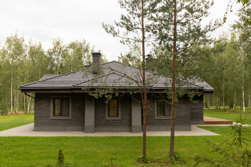 ПУбликация в "Красивые дома" . Дом на лесном участке