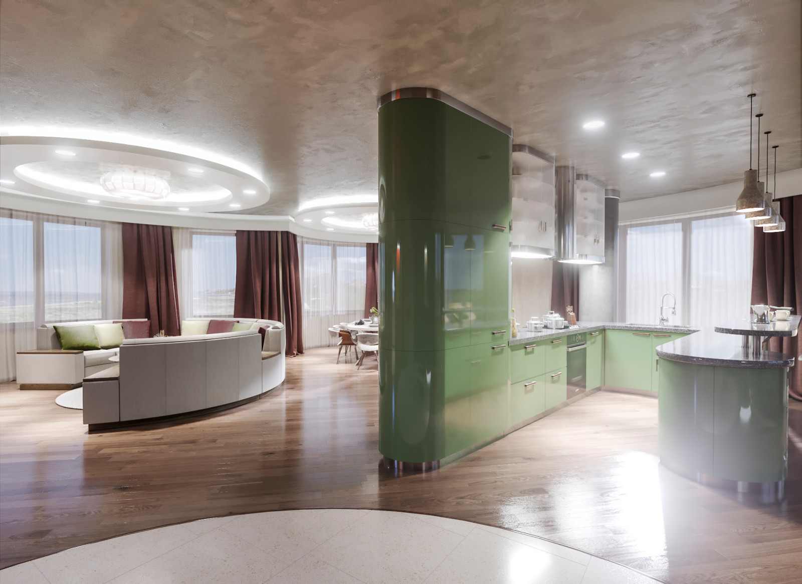 Круглый дом:)