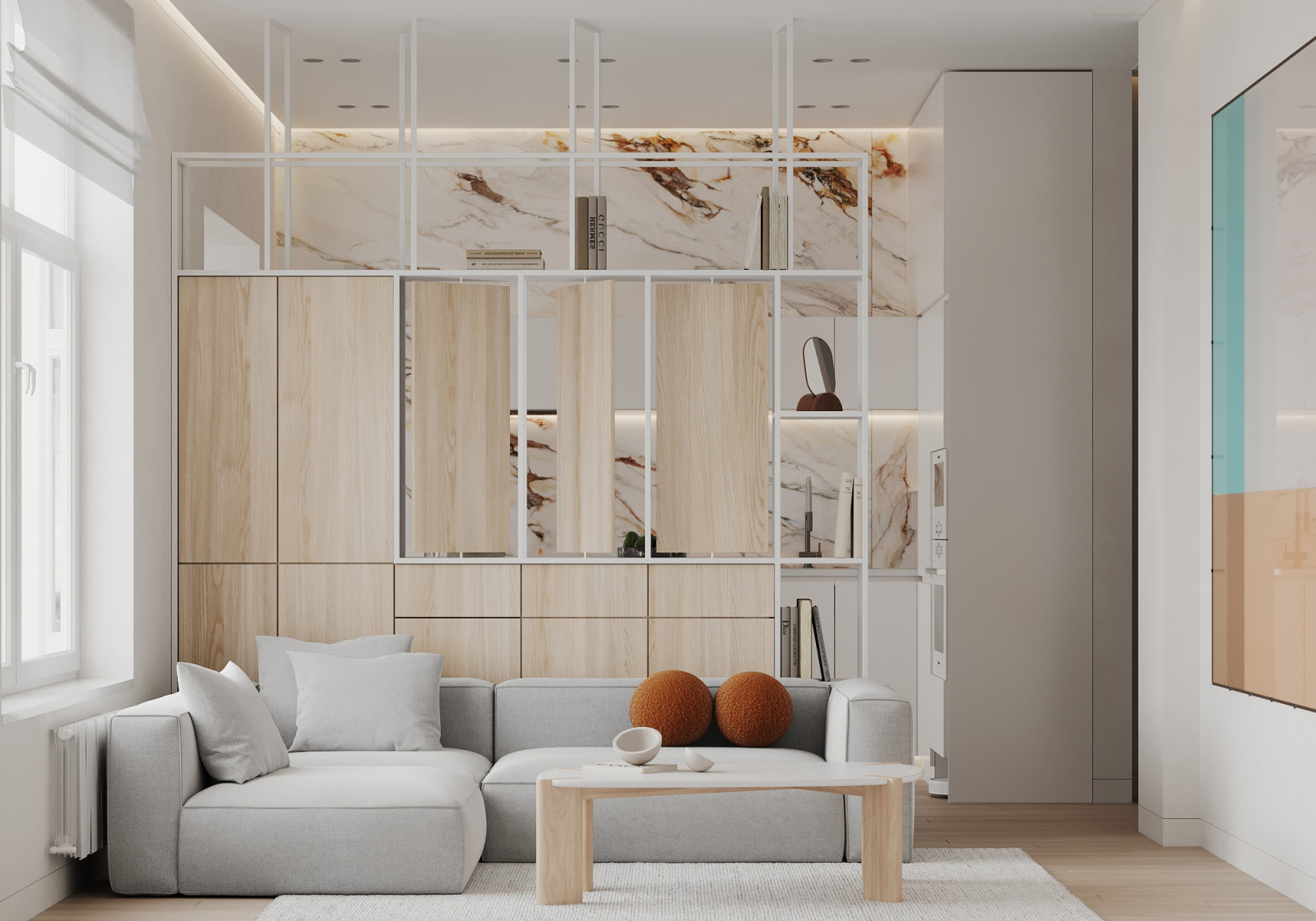 Кухня гостиная