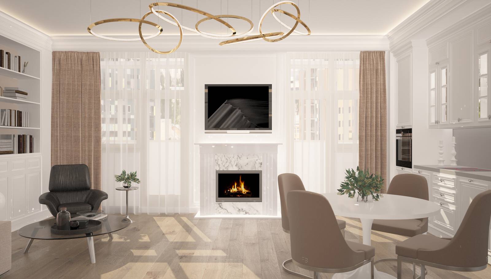 Проект квартиры в ЖК Донской Олимп