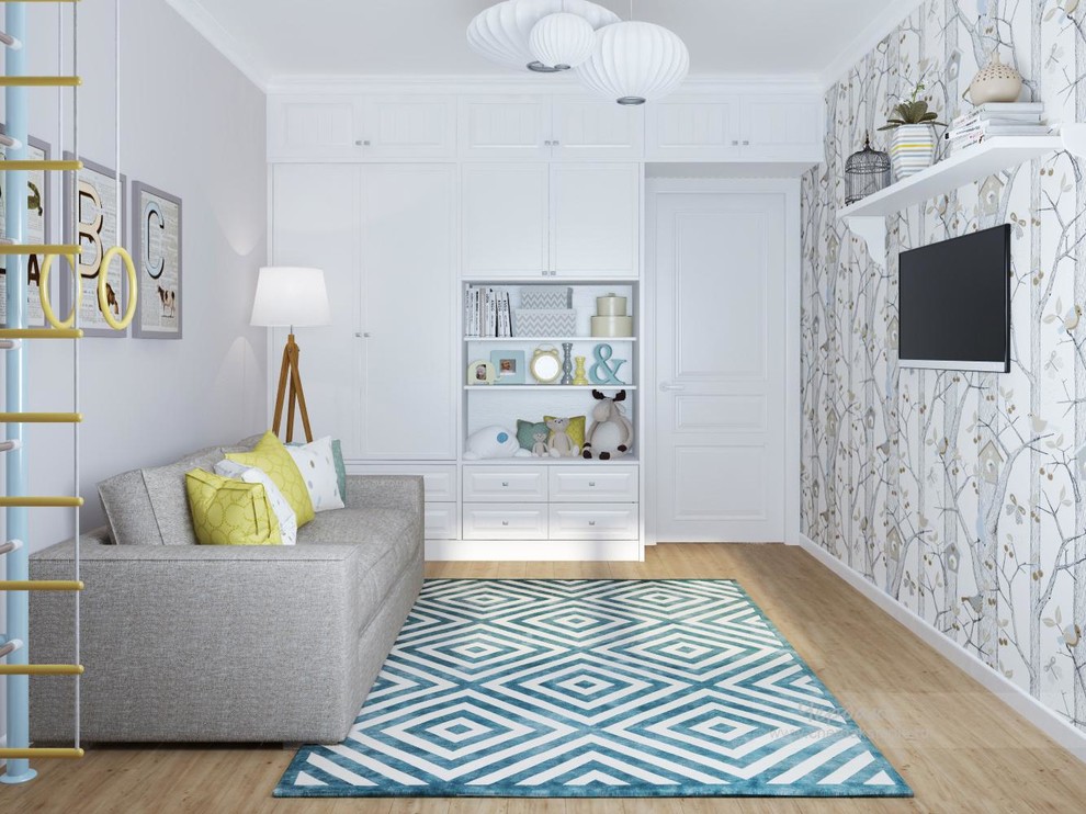 Дизайн двухкомнатной квартиры в скандинавском стиле