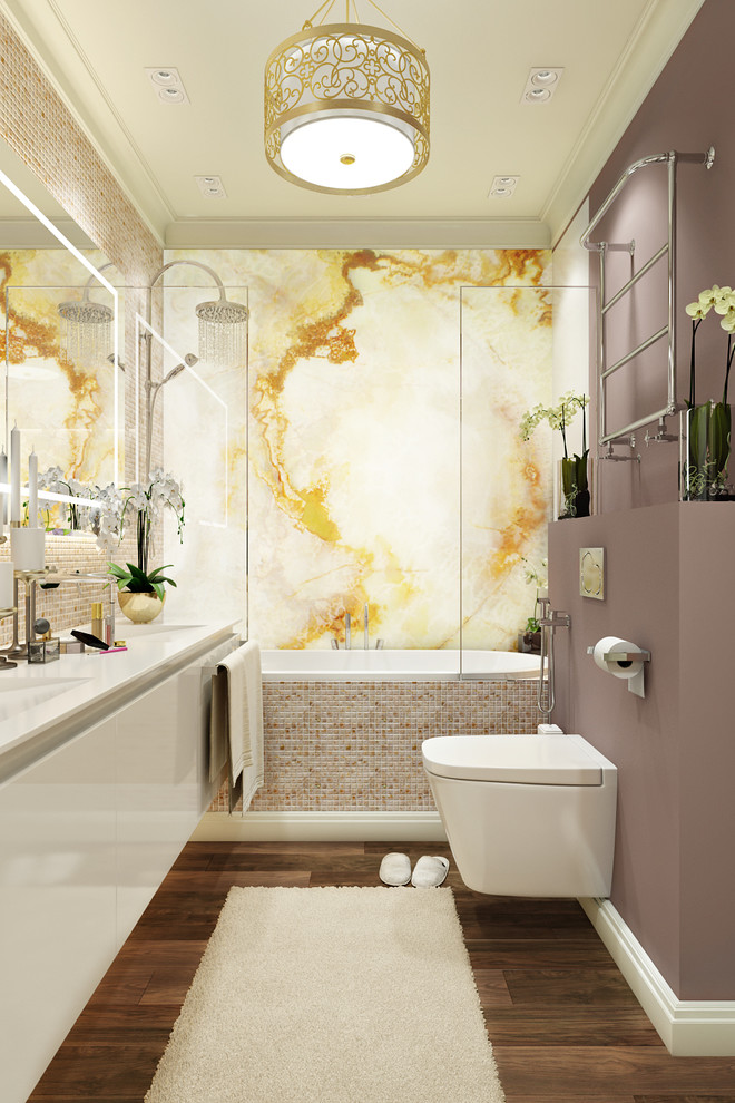 The apartment in a residential complex English Square in Moscow