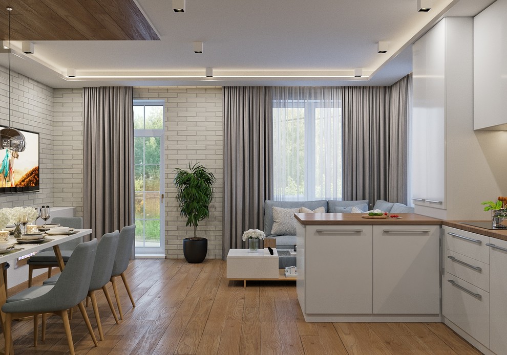 Кухня-гостиная