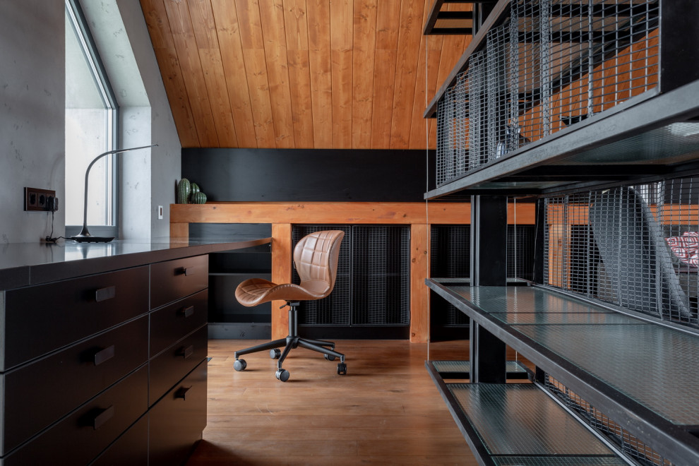 Лофт с сетчатым баром