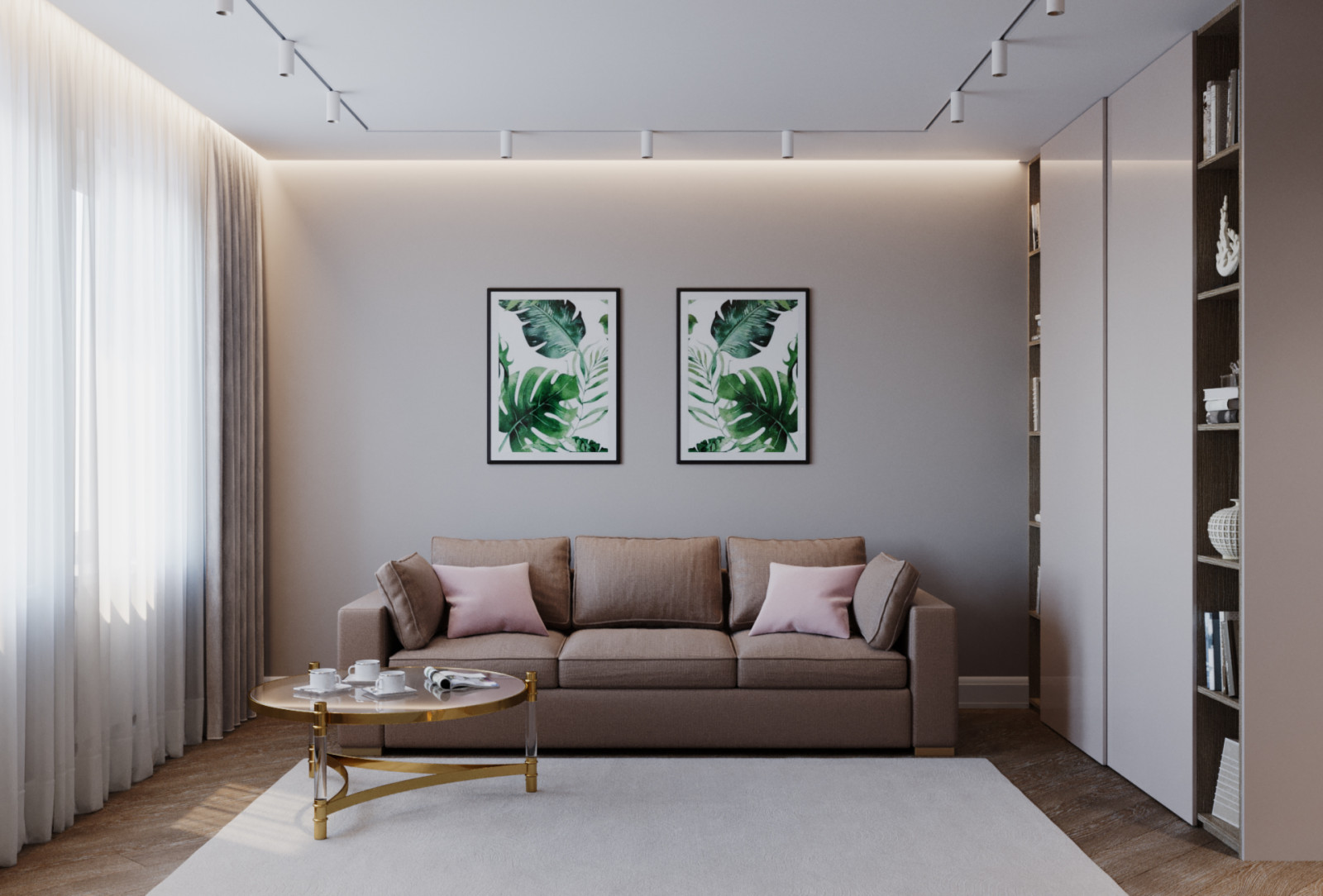 Обложка проекта: 2-х комнатная квартира для Леди, Москва