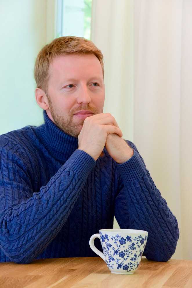 В гостях: Квартира в Москве в духе дома на греческих островах