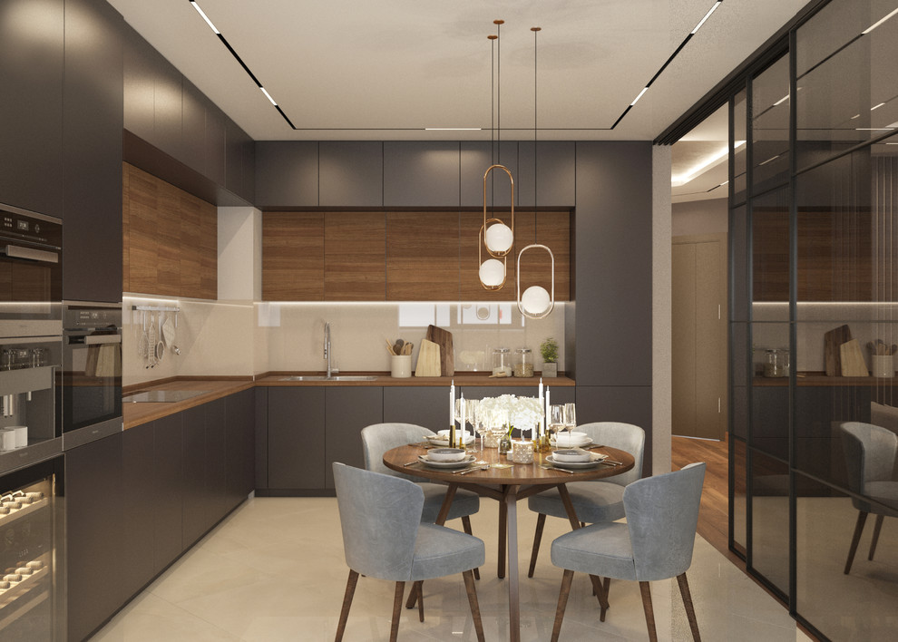 Дизайн проект 3-комнатной квартиры в Москве