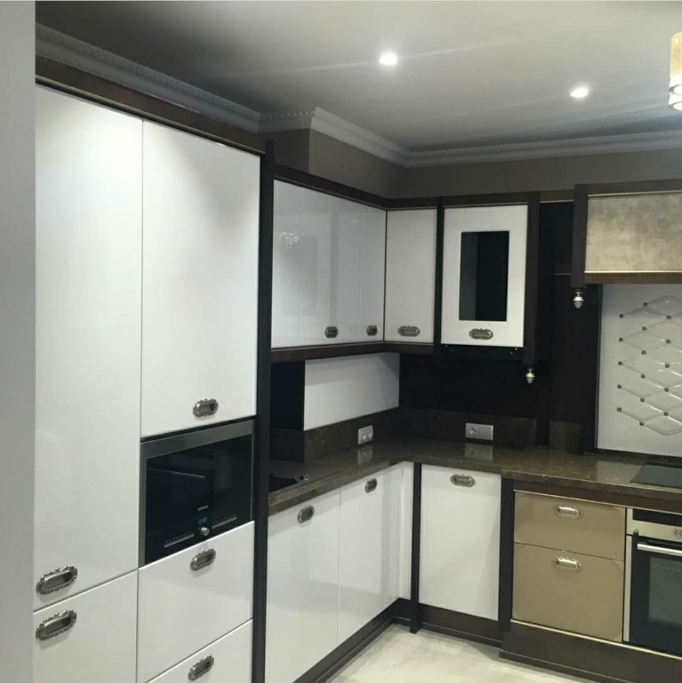 Элегантный дизайнерский ремонт кухни