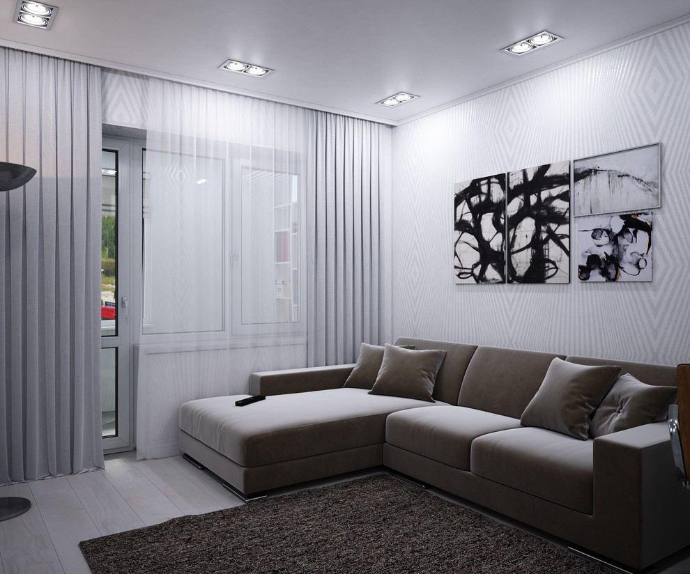 Четырехкомнатная квартира в современном стиле в Клину