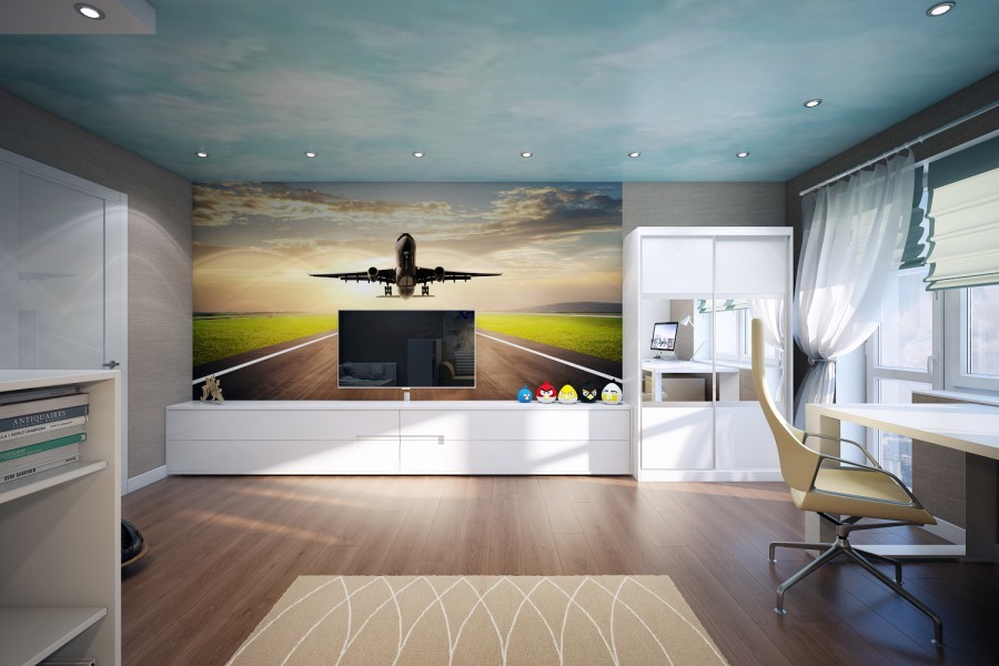 Проект 3-х комнатной квартиры в ЖК «Сосновый бор» для молодой семьи