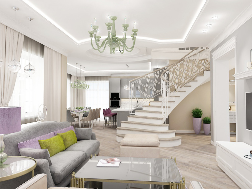 Обложка проекта: 1ый этаж частного дома