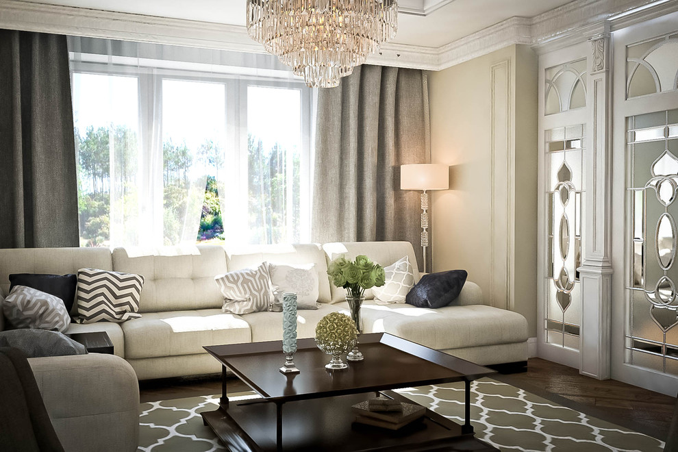 Лаконичная классика в загородном коттедже