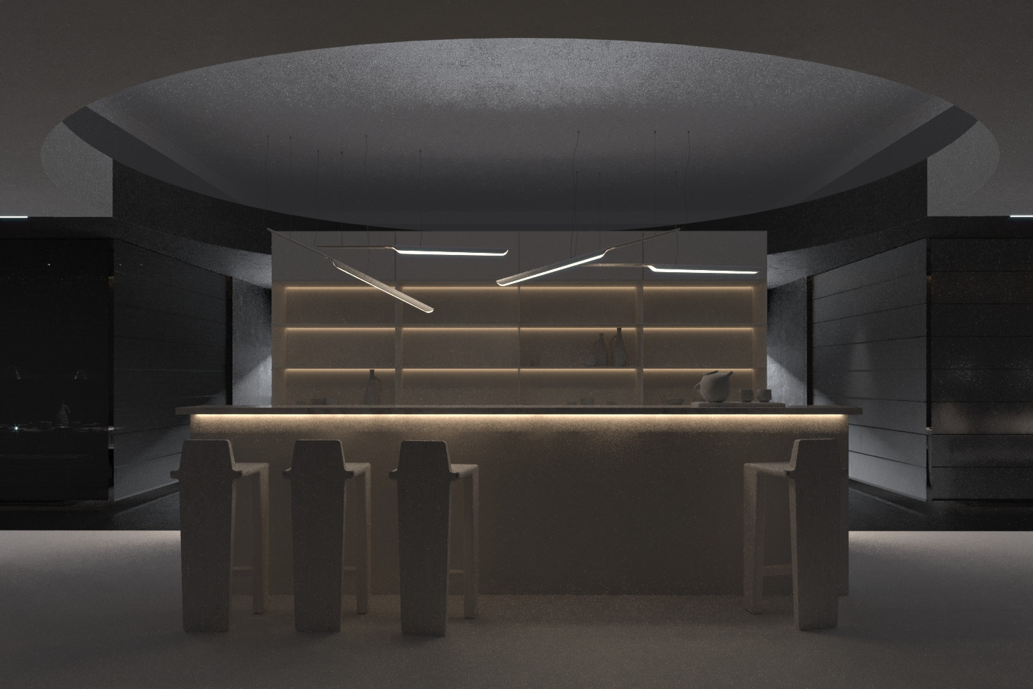 Ресторан CONTRADISTINCTION на Кутузовском проспекте в Москве.