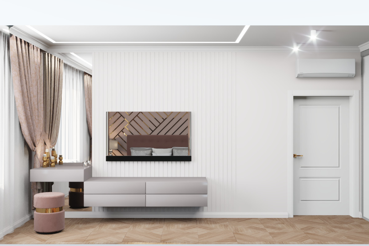 Проект интерьера двухэтажного дома