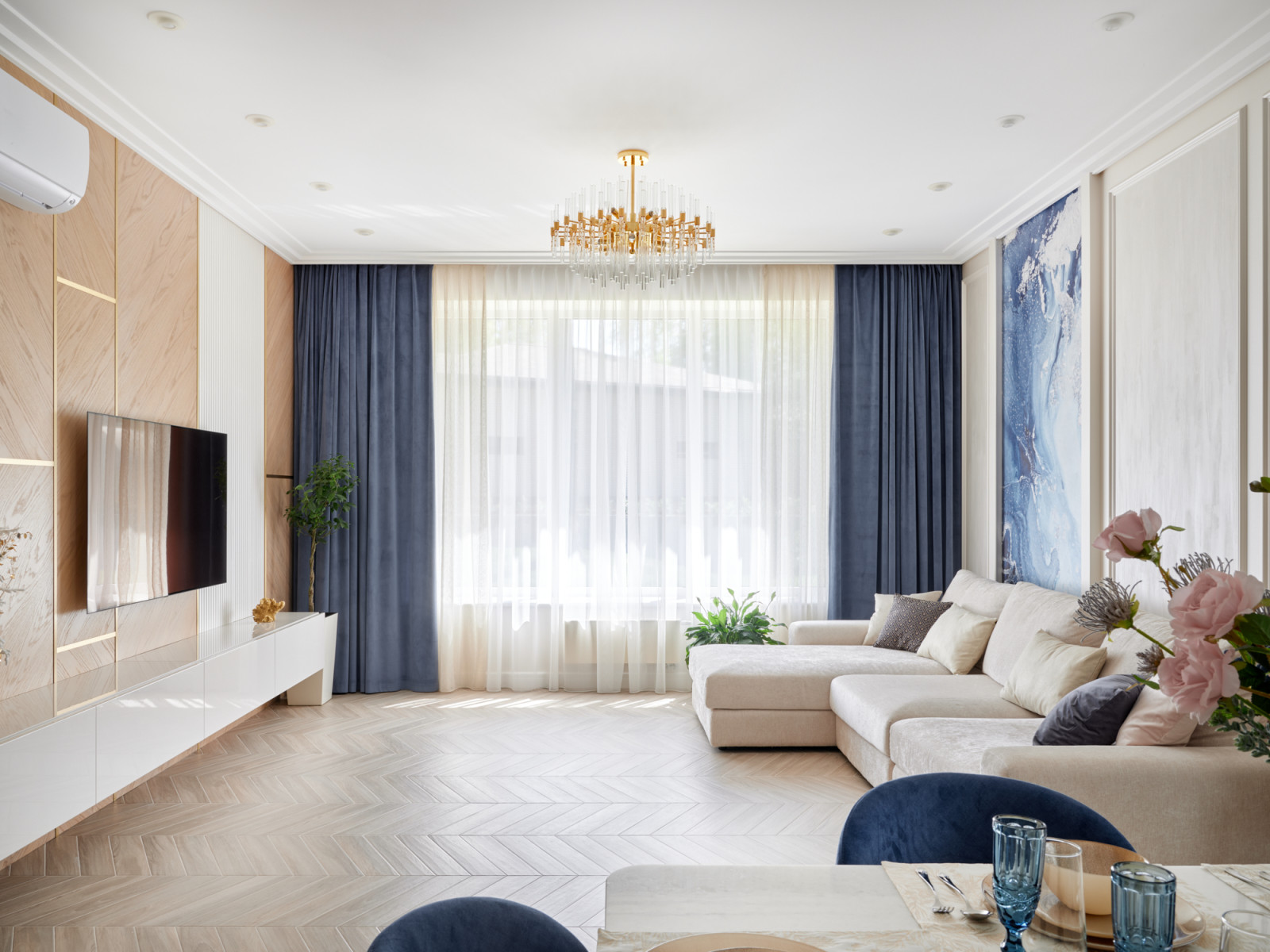 Дом 200м2 в современной классике