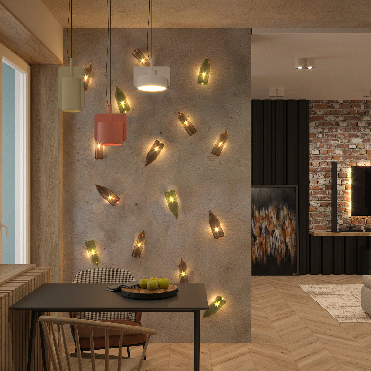 Современная квартира холостяка