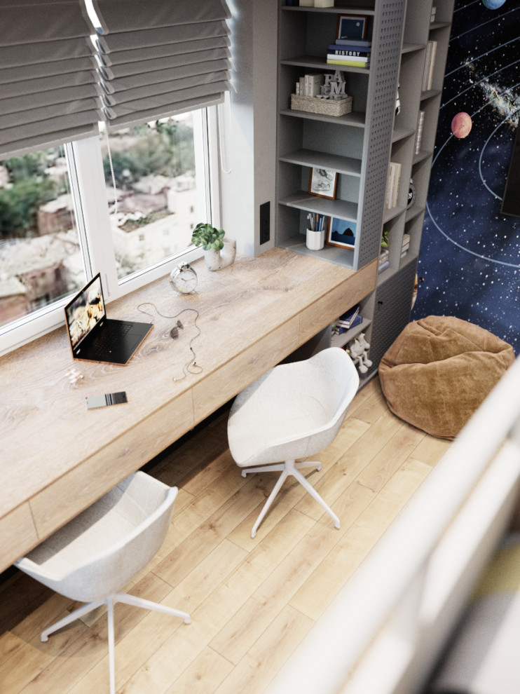 Дизайн детской спальни 15м