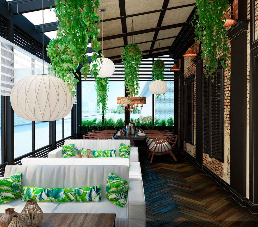 Терраса летнего кафе