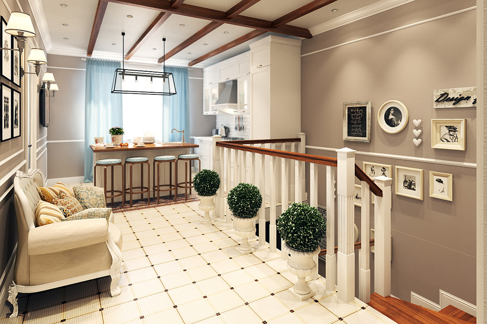 Двухуровневая квартира в Рыбинске - Кухня-столовая