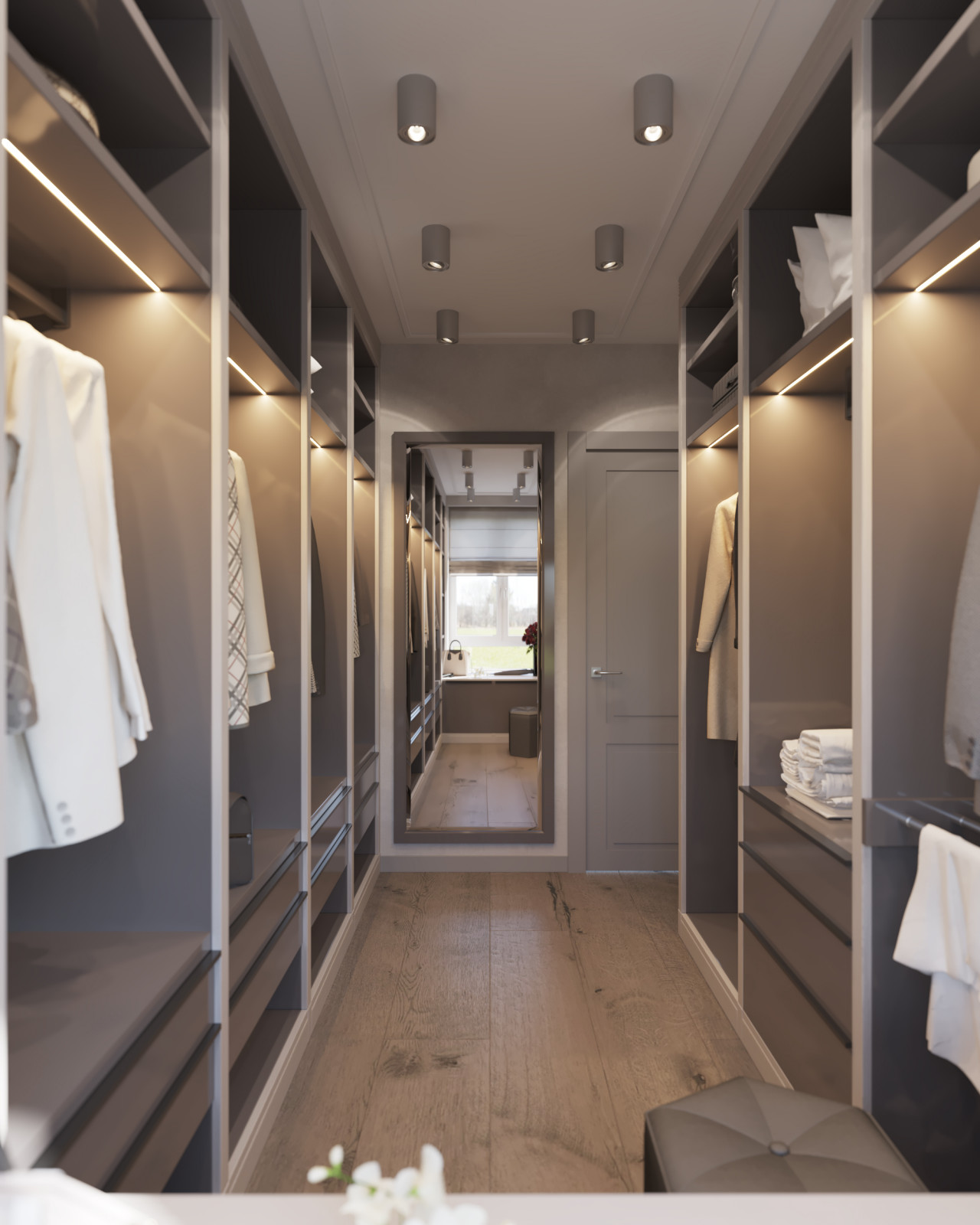 Дизайн интерьера квартиры. 168 кв.м. Soft contrasts.