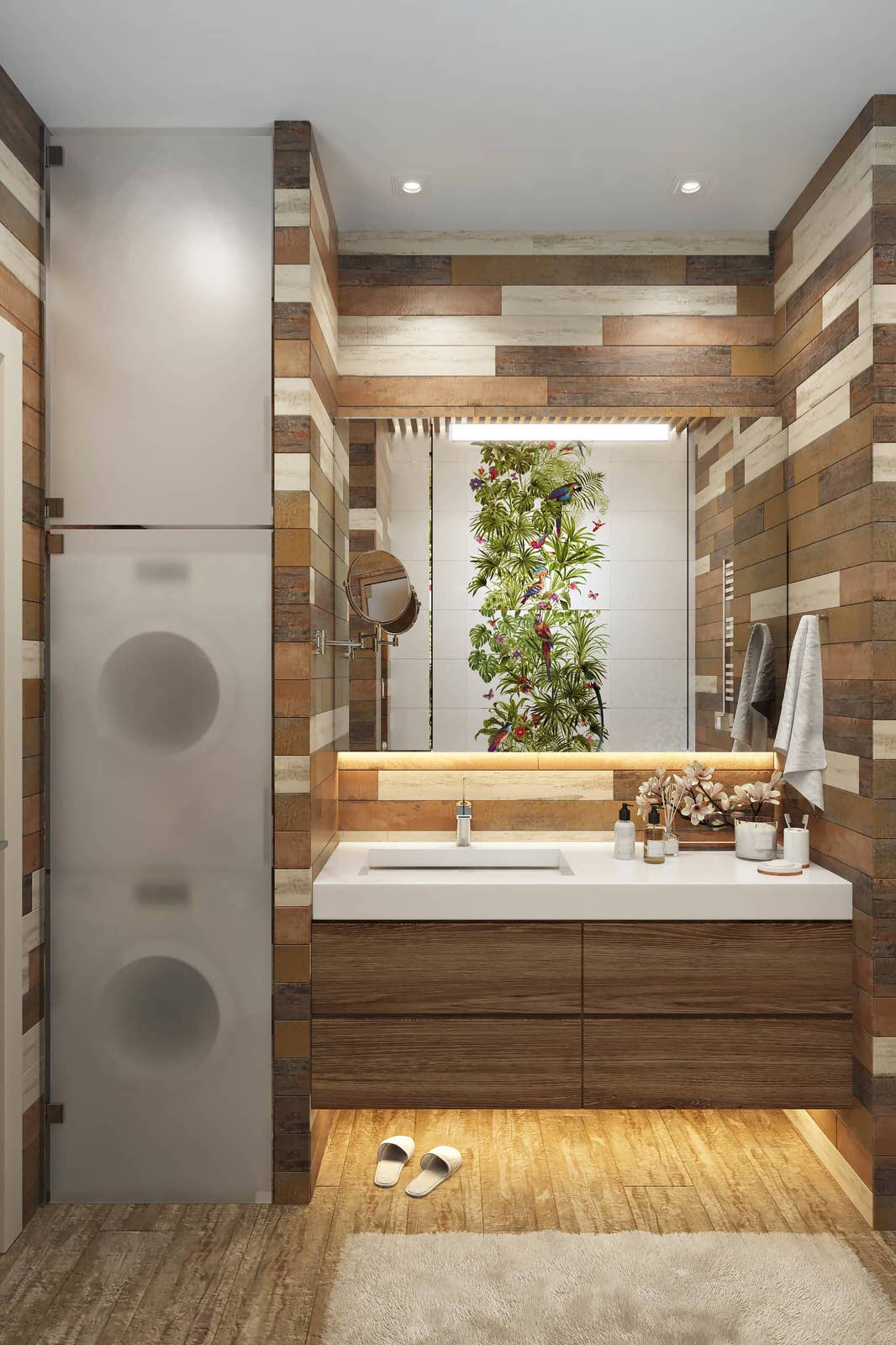 Дизайн квартиры в ЖК «Новая олимпийская деревня» — Разноцветный калейдоскоп