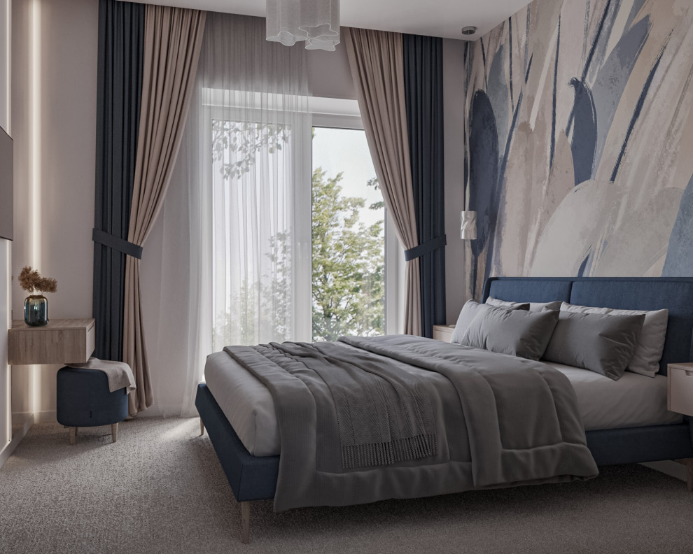 Обложка проекта: 3D-визуализация Спальни.1