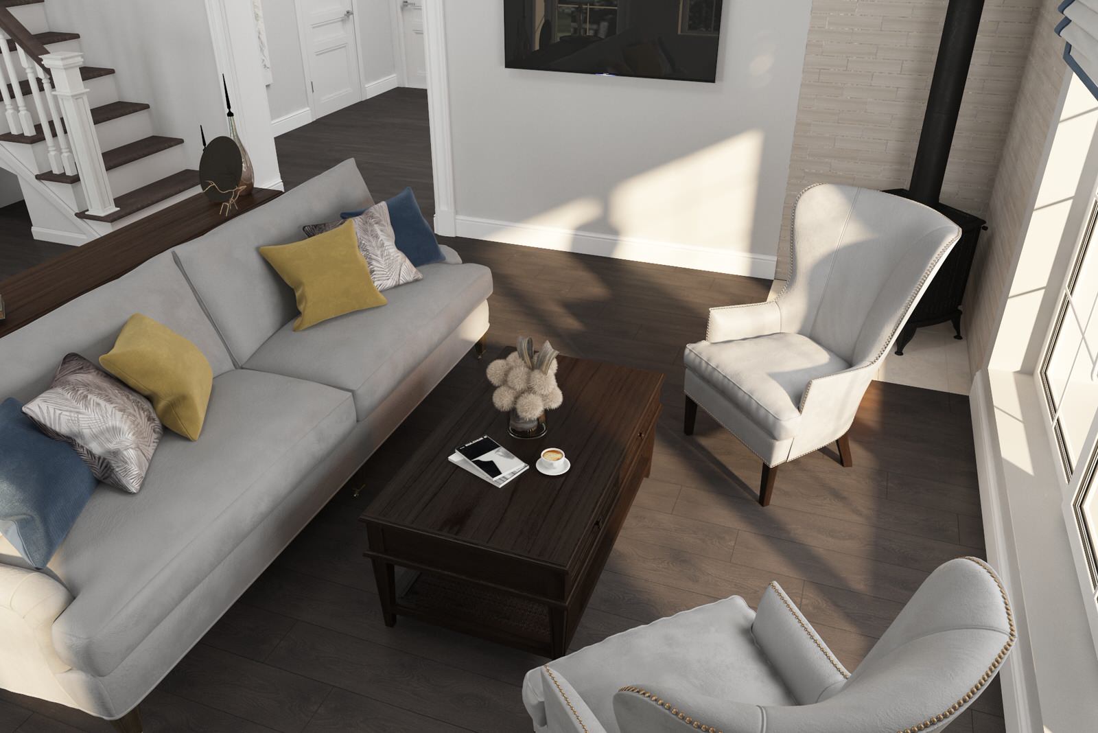 Частный дом в Американском стиле