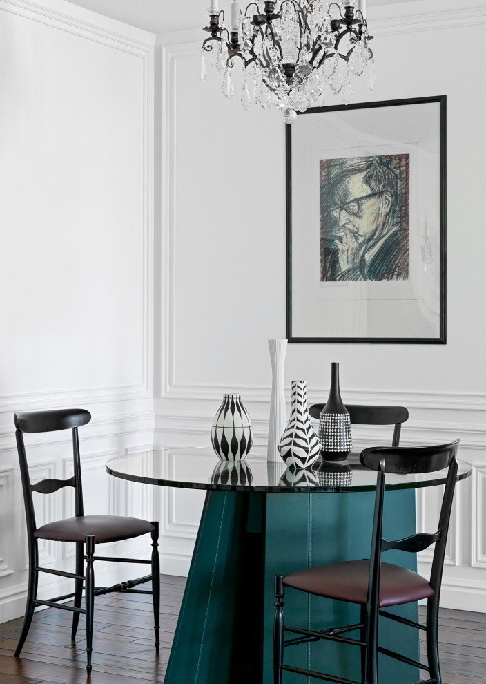 Двухуровневая квартира с мансардой во французском стиле