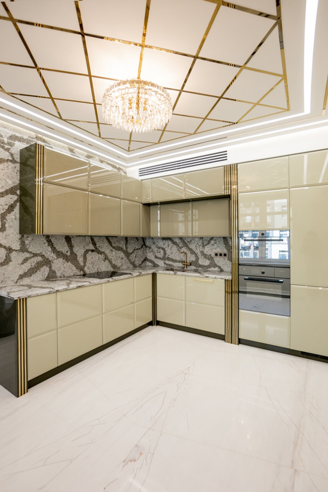 Ремонт квартиры в ЖК "Рассказово", 68 кв.м. в стиле ар-деко