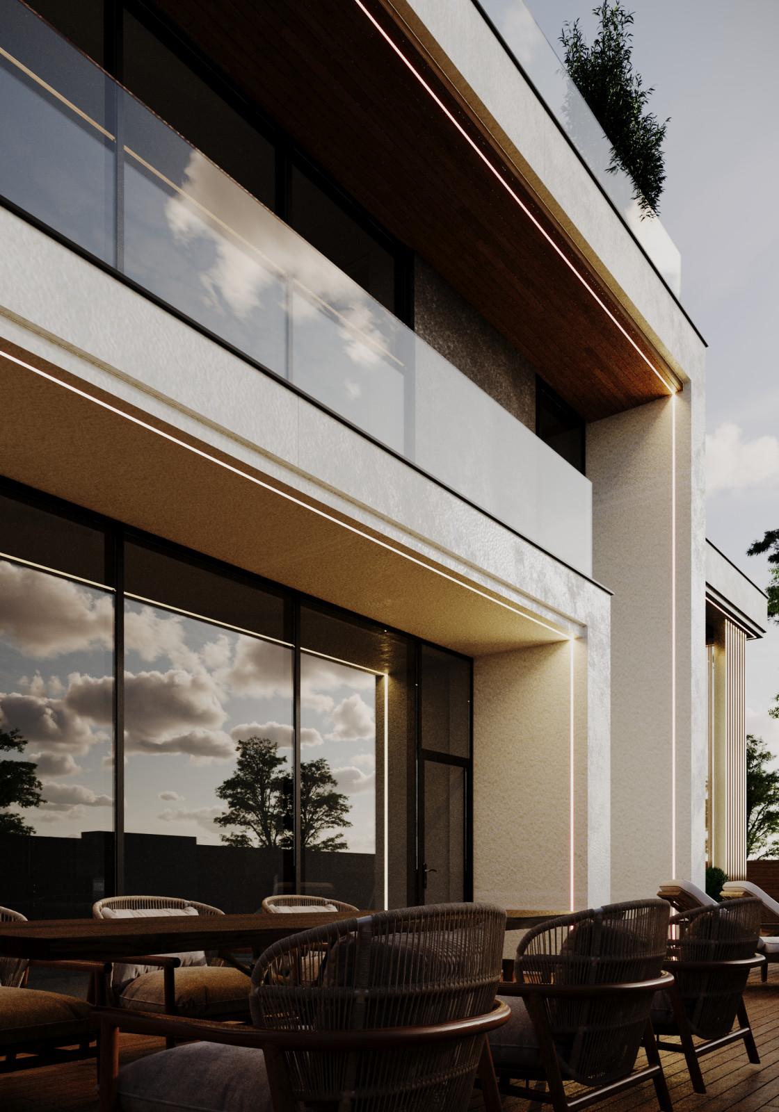 Проект загородного дома BEREG