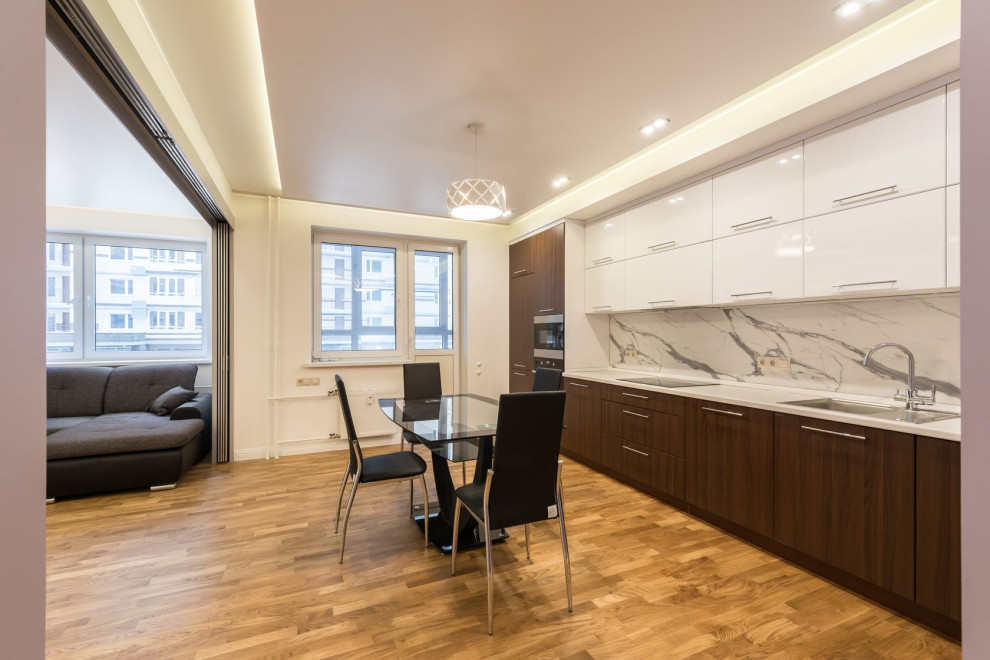 Ремонт кухни-гостиной