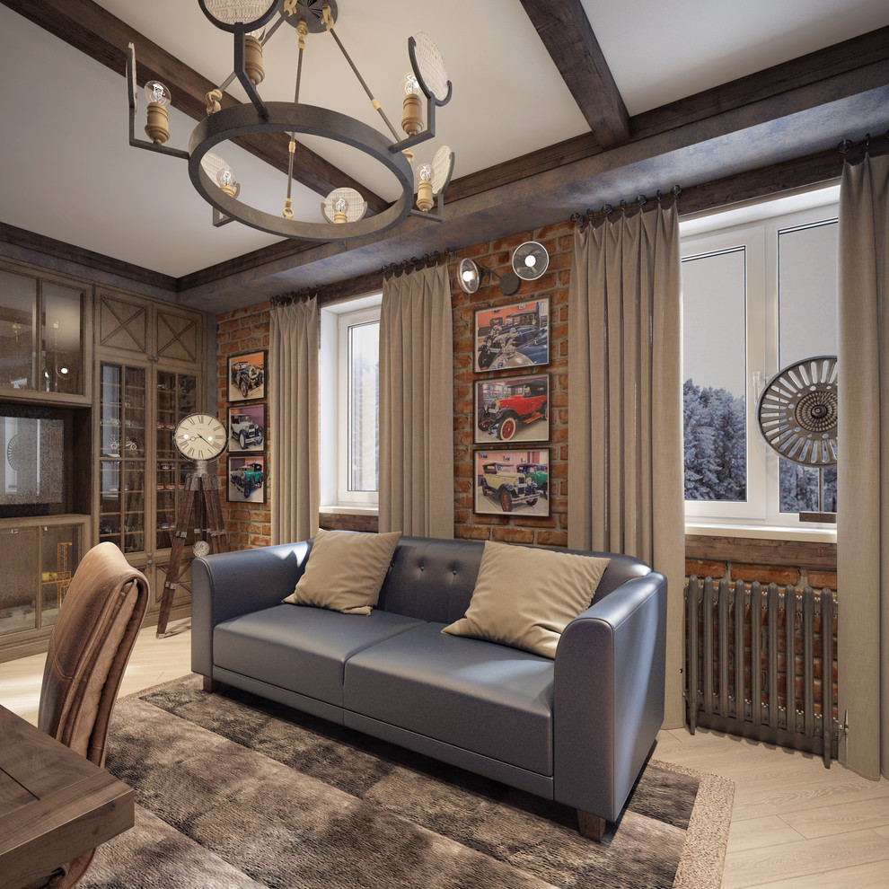 Кабинет в стиле Лофт