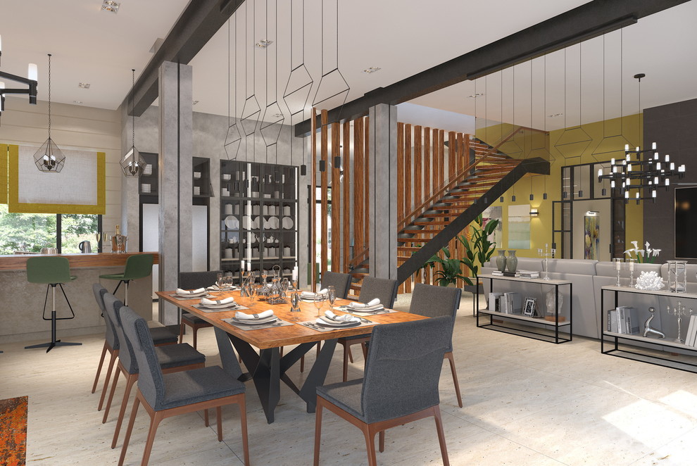 Дом из клееного бруса 500 кв